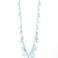 Paparazzi Necklace ~ GLOW And Steady Wins The Race - Blue