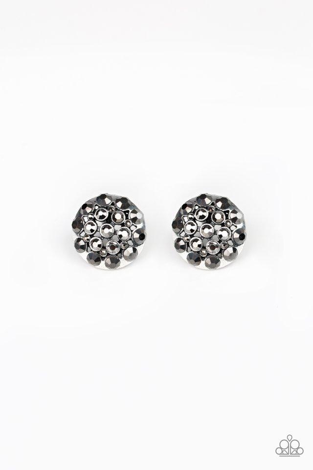 Paparazzi Earring ~ Hollywood Drama - Silver