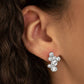 Treasure Treat - White - Paparazzi Earring Image