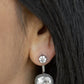 Celebrity Cache - Black - Paparazzi Earring Image