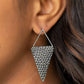 Have A Bite - Black - Paparazzi Earring Image