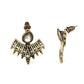 Wing Fling - Brass - Paparazzi Earring Image