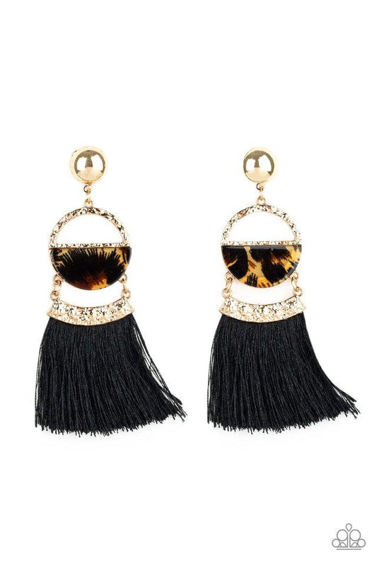 Pendiente Paparazzi ~ Tassel Trot - Multicolor