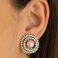 Broadway Breakout - Pink - Paparazzi Earring Image