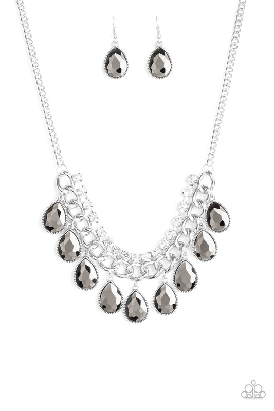 Paparazzi Necklace ~ All Toget-HEIR Now - Silver