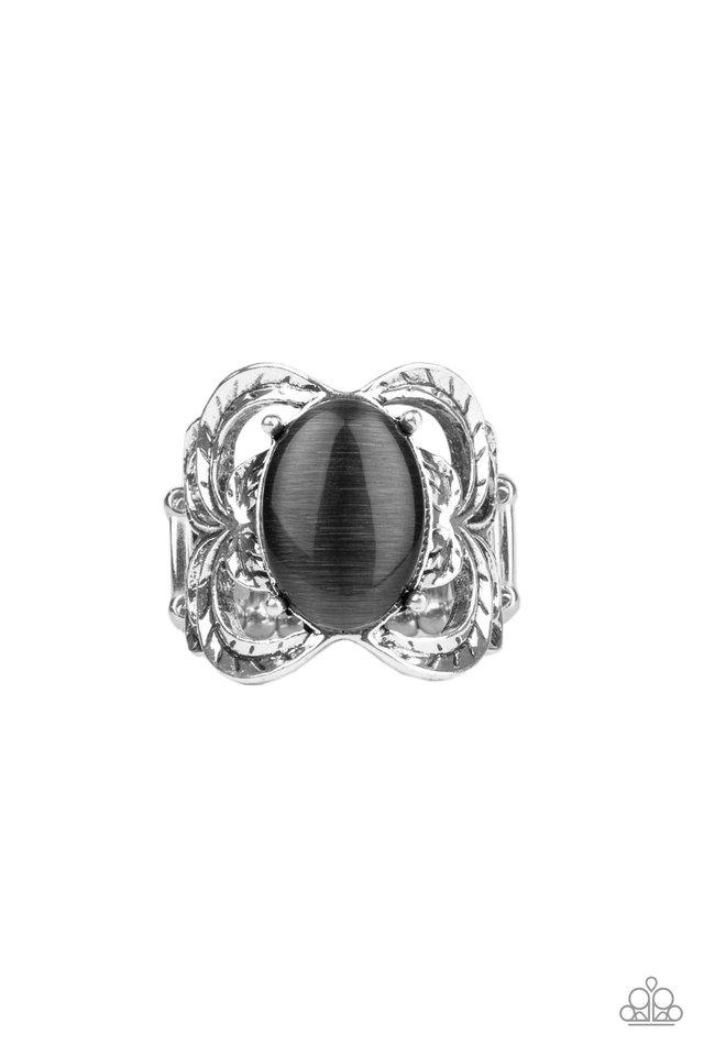 Anillo Paparazzi ~ Apuesta por el brillo - Negro