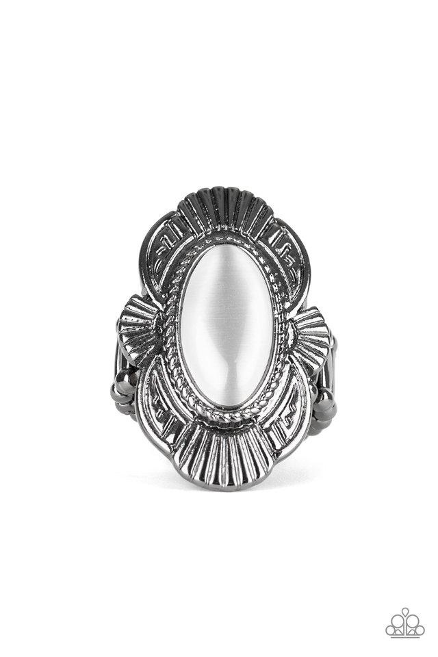 Anillo Paparazzi ~ Oceanside Oracle - Negro