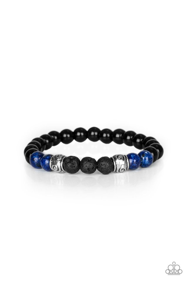 Proverb - Blue - Paparazzi Bracelet Image