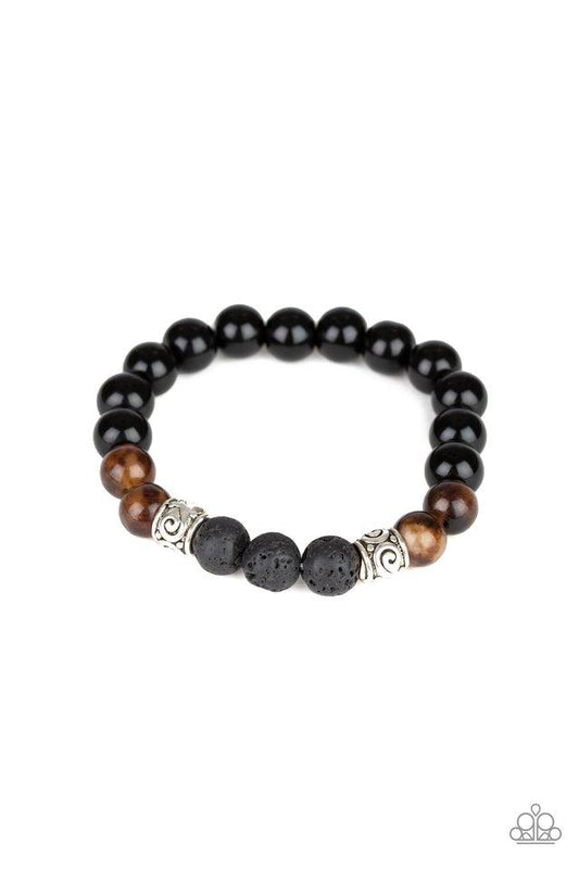 Paparazzi Bracelet ~ Mantra - Brown