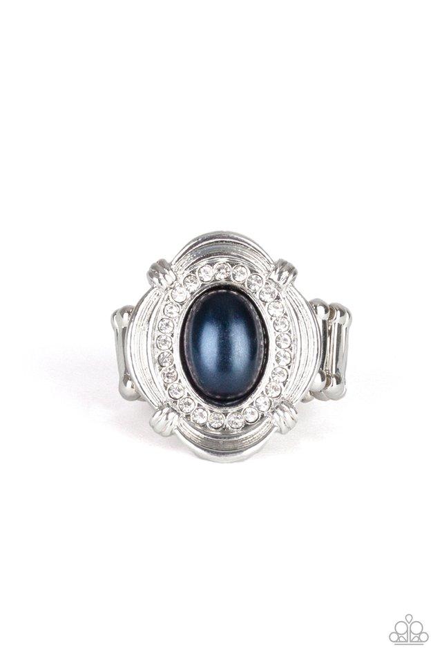 Anillo Paparazzi ~ Titanic Twinkle - Azul