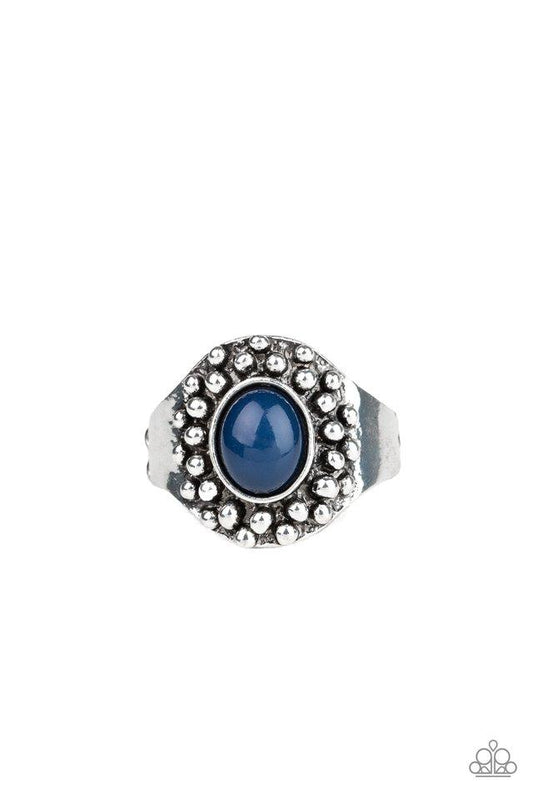 Paparazzi Ring ~ Please and Thank You - Blue