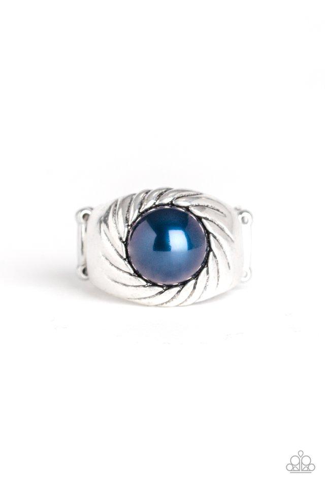 Paparazzi Ring ~ Wall Street Whimsical - Blue