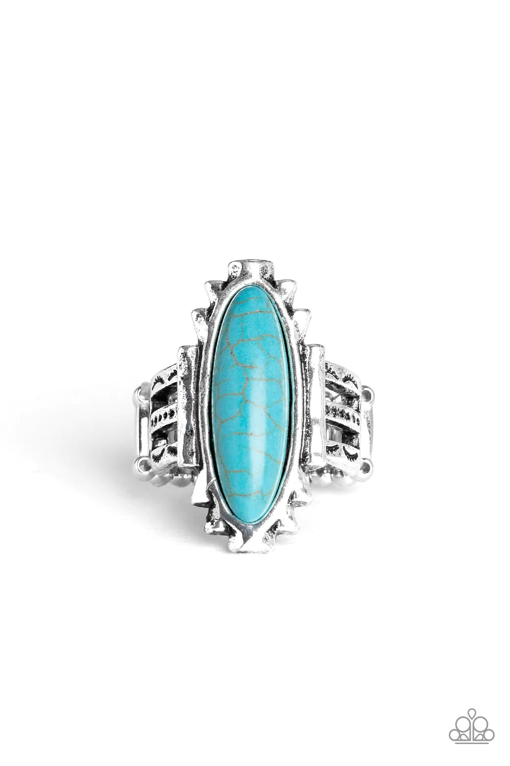 Paparazzi Ring ~ Canyon Colada - Blue