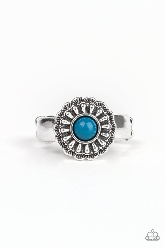 Anillo Paparazzi ~ Daisy Dawn - Azul