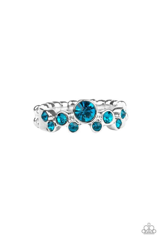 Paparazzi Ring ~ Sparkle Spree - Blue