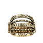 Textile Bliss - Brass - Paparazzi Ring Image