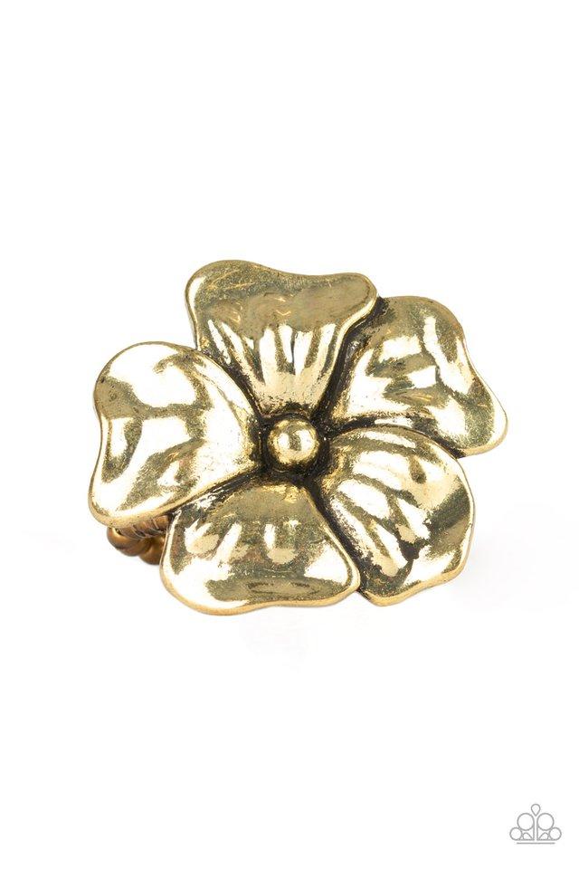 Paparazzi Ring ~ Tropical Gardens - Brass