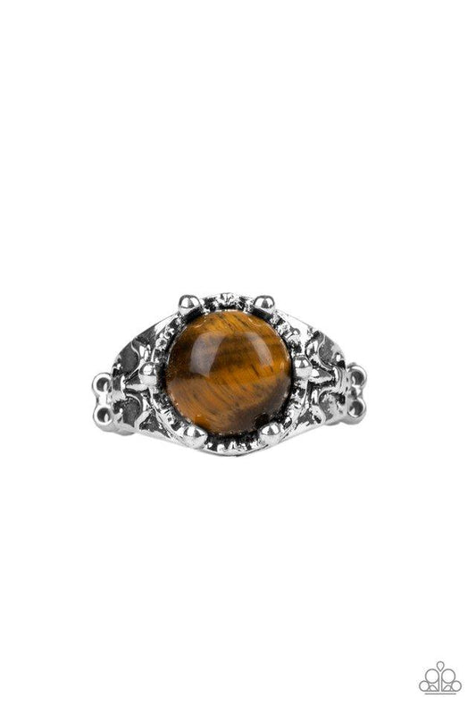 Paparazzi Ring ~ Mojave Treasure - Brown