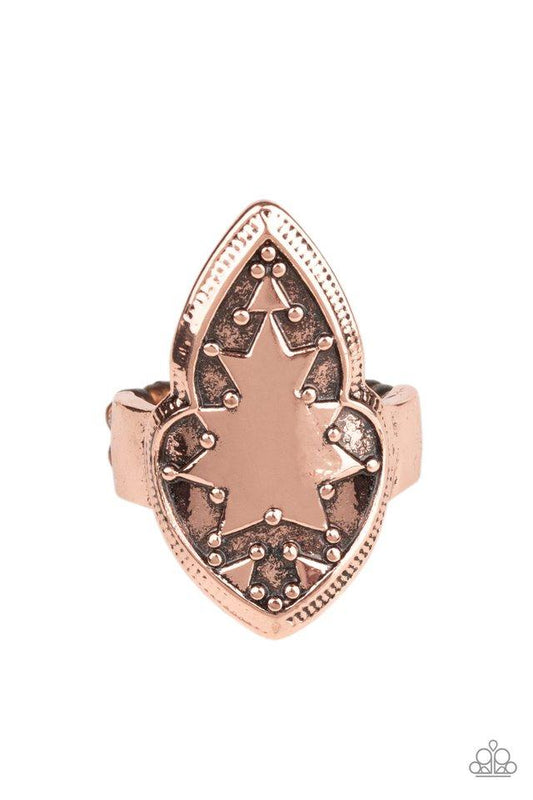 Paparazzi Ring ~ Tribal Ware - Copper