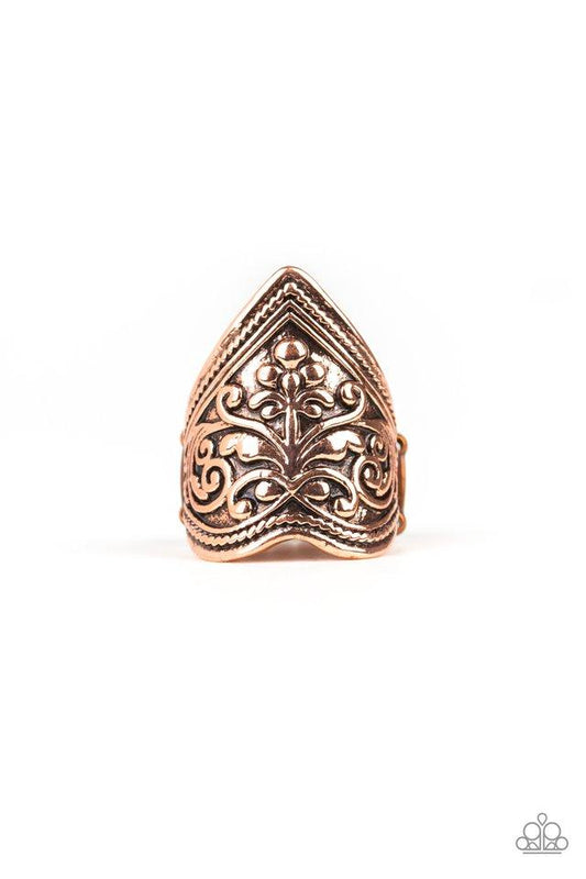 Paparazzi Ring ~ Fall Into VINE - Copper