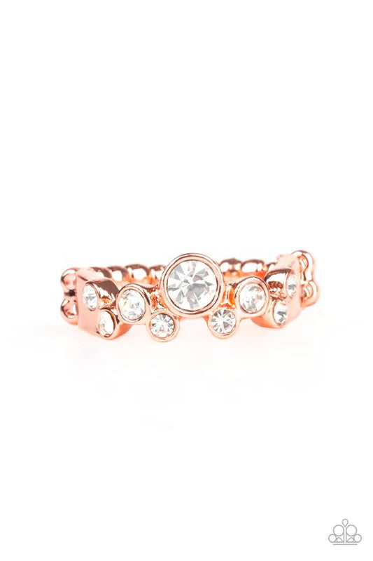 Anillo Paparazzi ~ Sparkle Spree - Cobre