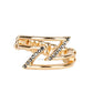 Paparazzi Ring ~ 5th Avenue Flash - Gold