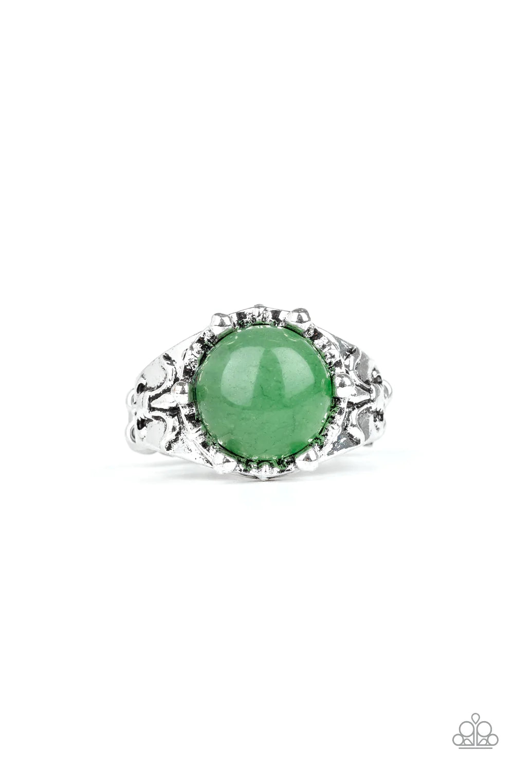 Anillo Paparazzi ~ Tesoro de Mojave - Verde