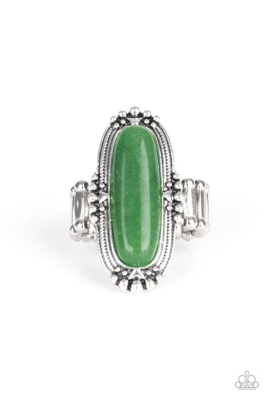 Anillo Paparazzi ~ Tranquilidad del desierto - Verde