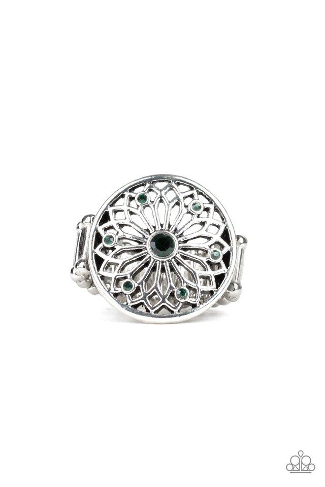 Paparazzi Ring ~ Mandala Magnificence - Green