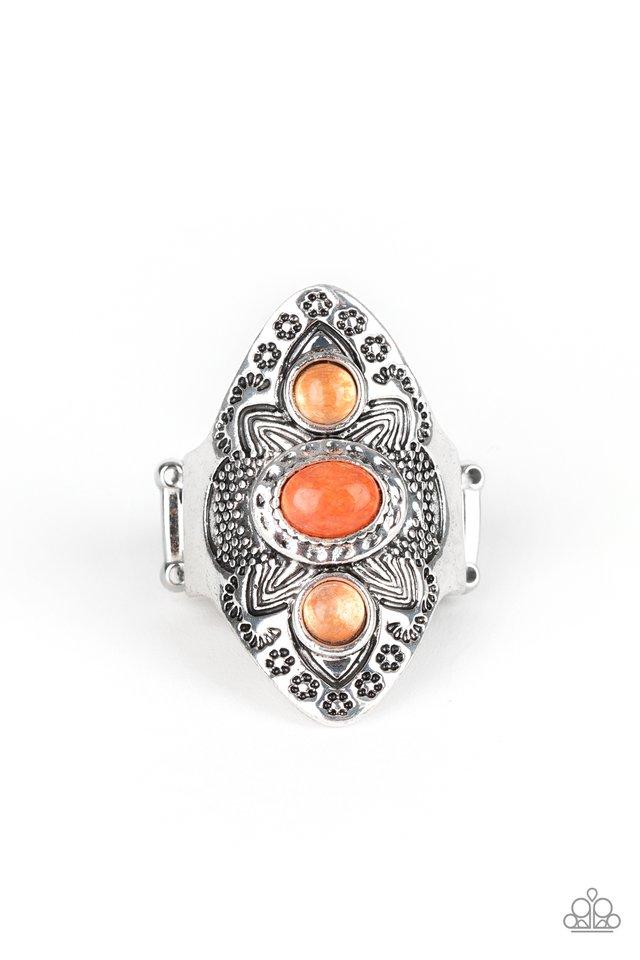 Anillo Paparazzi ~ Malibu Mystic - Naranja