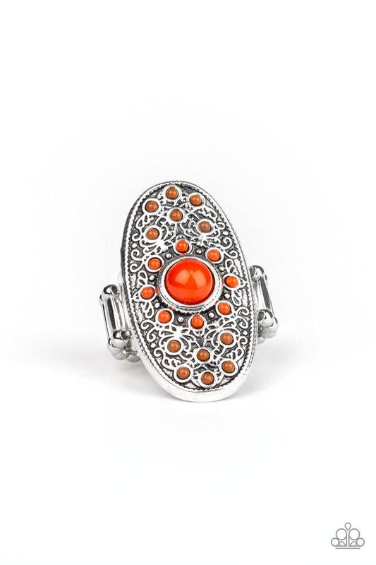 Anillo Paparazzi ~ Plexo Solar - Naranja