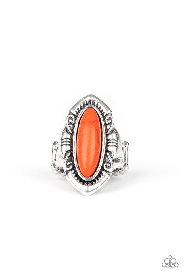 Santa Fe Serenity - Orange - Paparazzi Ring Image