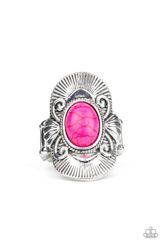 Anillo Paparazzi ~ Oracle Oasis - Rosa