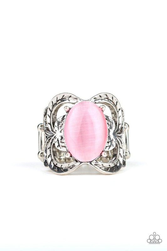 Anillo Paparazzi ~ Go For Glow - Rosa