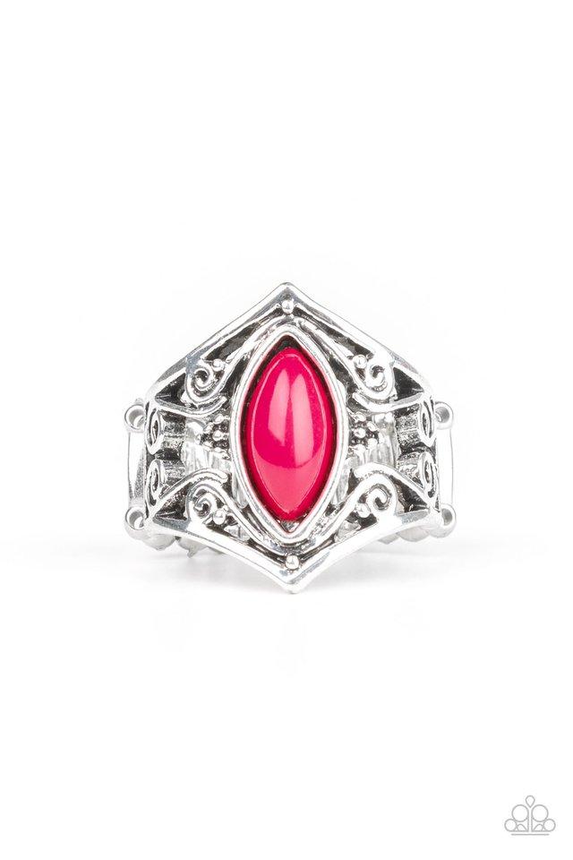 Paparazzi Ring ~ Roamin Rogue - Pink