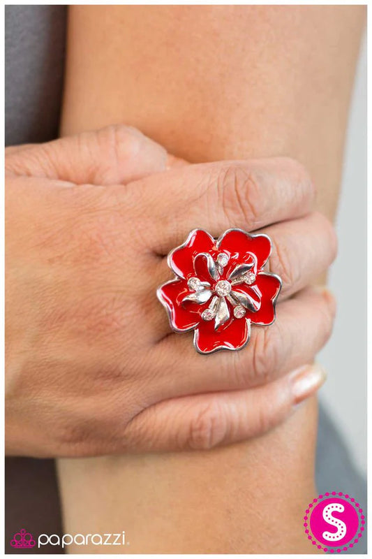 Paparazzi Ring ~ Ahead Of the Curve - Red