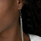 Streamlined - Black - Paparazzi Earring Image