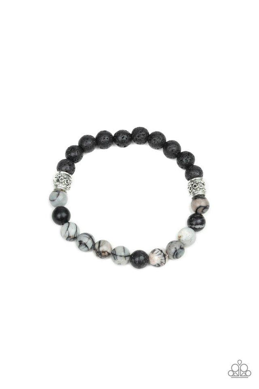 Paparazzi Bracelet ~ Take It Easy - Black