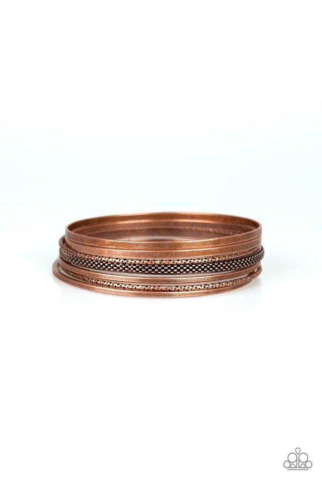 Pulsera Paparazzi ~ The Big BANGLE - Cobre