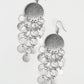 Paparazzi Earring ~ Turn On The BRIGHTS - Silver