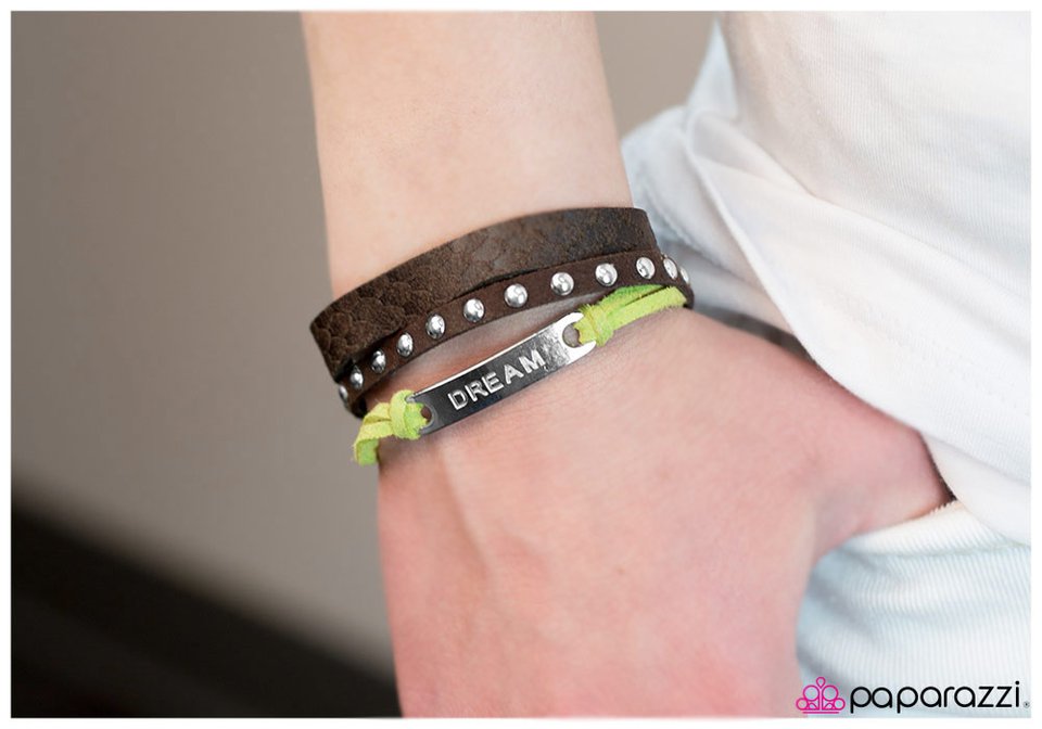 Pulsera Paparazzi ~ Dulces sueños - Verde