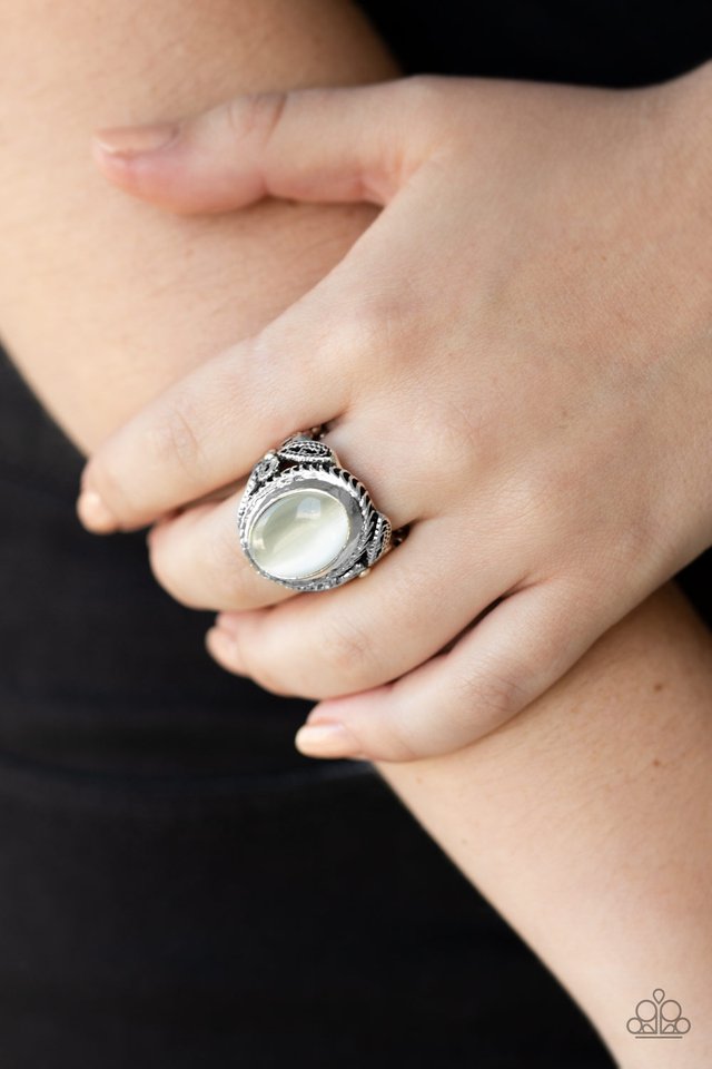Deep Freeze - White - Paparazzi Ring Image