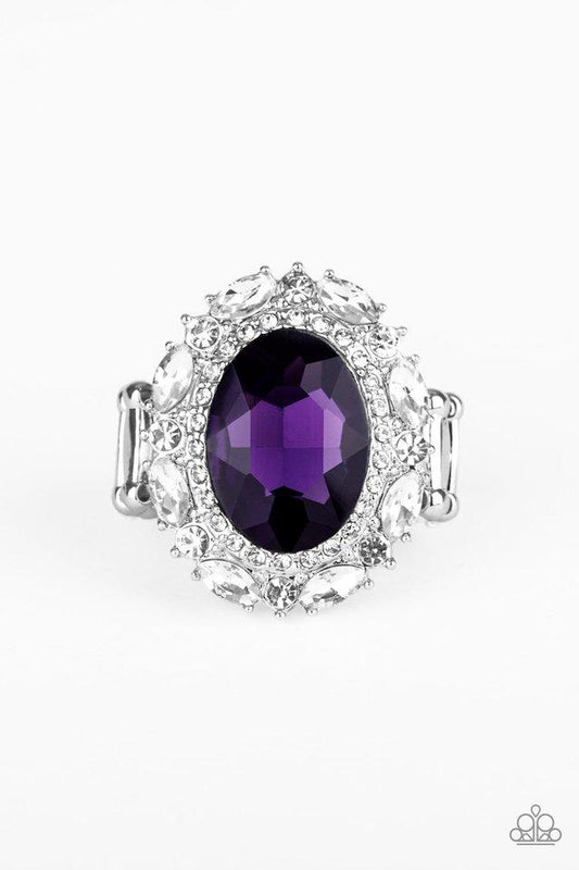 Paparazzi Ring ~ Show Glam - Purple