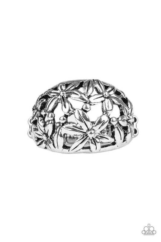 Paparazzi Ring ~ Haute Havana - Silver