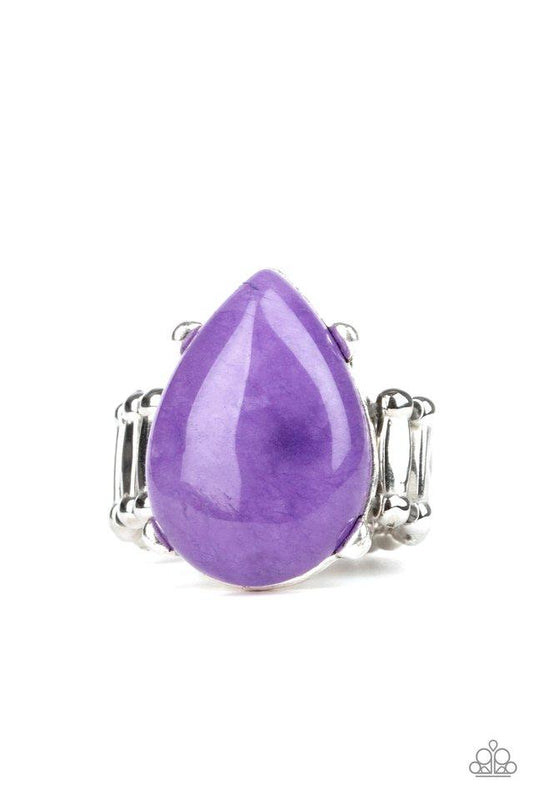 Paparazzi Ring ~ Mojave Minerals - Purple