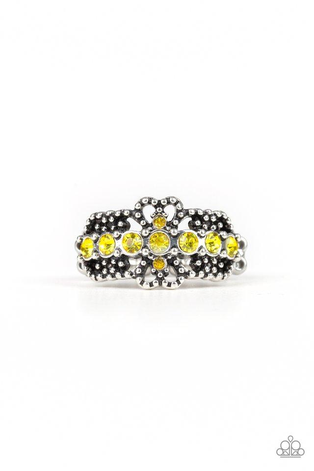 Anillo Paparazzi ~ GLOW Your Mind - Amarillo