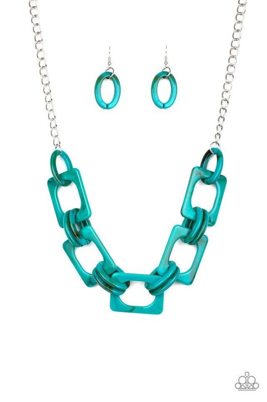 Collar Paparazzi ~ Sizzle Sizzle - Azul