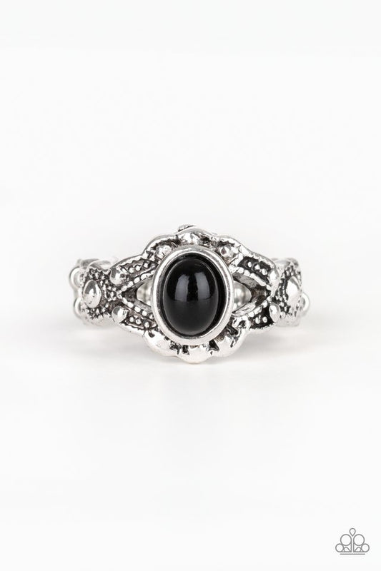 Definitely DOT! - Black - Paparazzi Ring Image