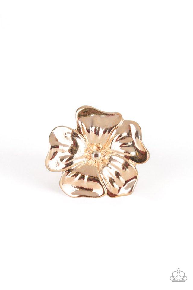 Anillo Paparazzi ~ Jardines tropicales - Oro rosa