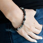 Tuned In - Silver - Paparazzi Bracelet Image